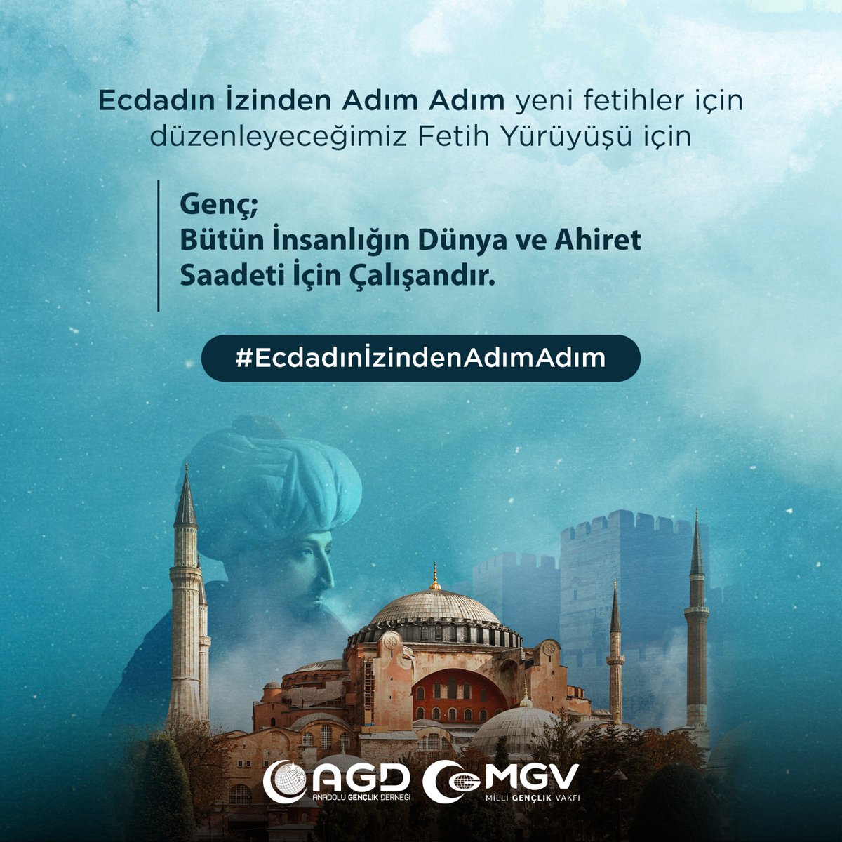 agdorgtr's tweet photo. #EcdadınİzindenAdımAdım
Genç; Bütün İnsanlığın Dünya ve Ahiret Saadeti İçin Çalışandır. https://t.co/RwDVGXg9ty