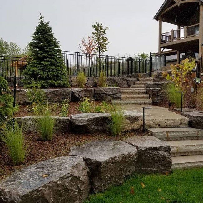 MaxwellStones's tweet photo. Retaining walls are a great way to ensure your yard looks finished, clean, polished and makes great use of space with a sloped property. Learn why: https://t.co/osTo1xrPQG
#maxwellstone #landscaping #loveyourhome https://t.co/S6l4k9dmqD