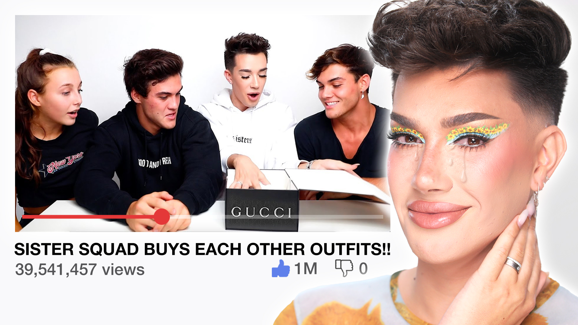 James Charles on Twitter "NEW VIDEO OUT NOW! Reacting To My Most