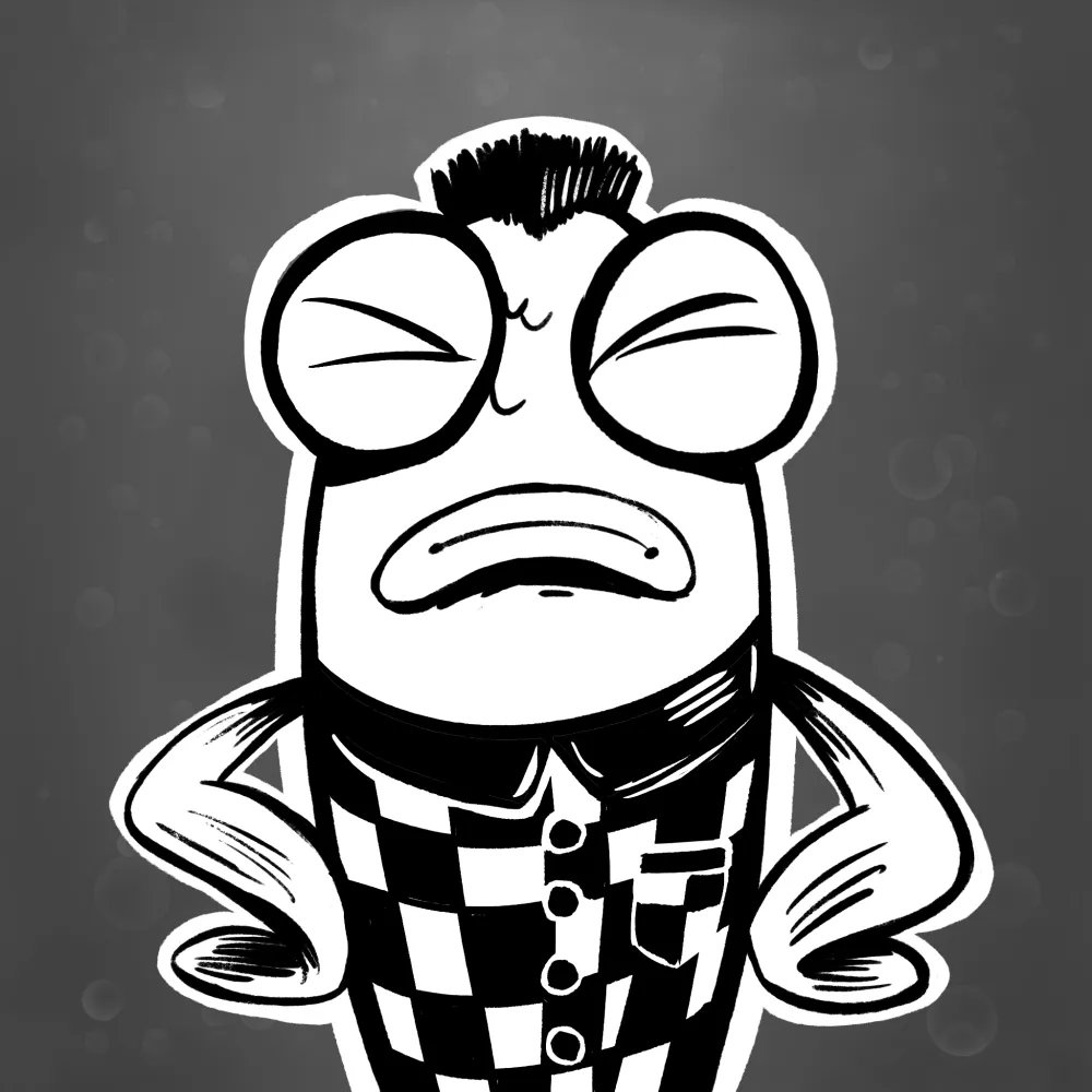 this guy is totally not farting right now...

#💨 #pooof #fishfriends #funny #illustration #idieartists #drawing #sketch #fish #nft #nftart #nftlife