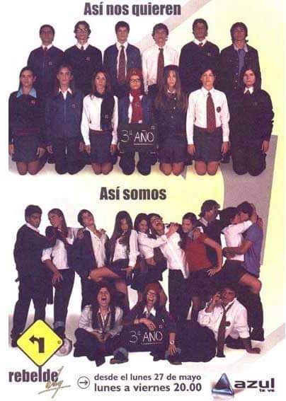 PoneleShow's tweet photo. [efemerides 🗓] Un dia como hoy pero hace 20 años se estrenaba #RebeldeWay en la pantalla del extinto #AzulTV  #RebeldeWay20Años https://t.co/7DyOollT98