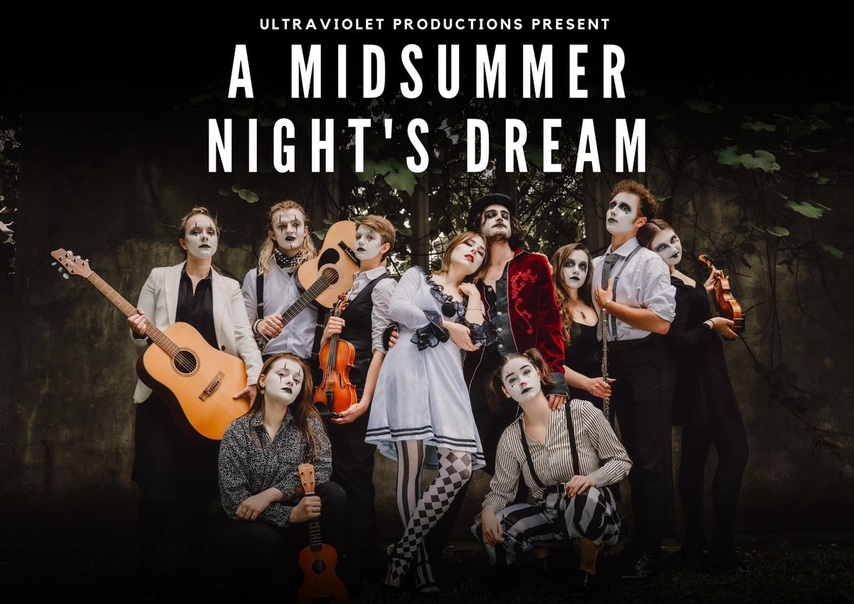 UVProds's tweet photo. ULTRAVIOLET Productions are thrilled to present their raucous re-imagination of William Shakespeare's 'A Midsummer Night's Dream'.

Saturday 25th June - Sunday 3rd July 

Keep your eyes peeled for venue announcements coming shortly... 

#Shakespeare #midsummer #touringtheatre https://t.co/dxAS1OkP5I