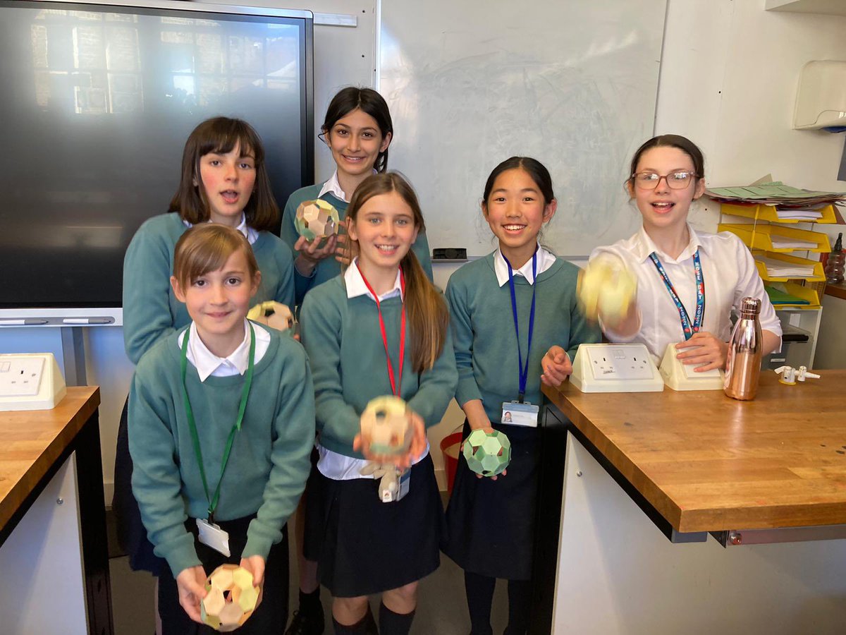 QCL_STEM's tweet image. Friday fun at science club! Do you know what the model represents?