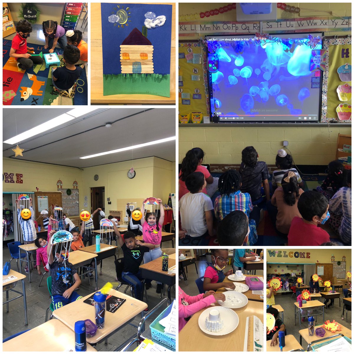 ABC countdown continues! G for games, H for houses, I for Igloos, J for Jellyfish, K for Kindness and L for Lion! We loved building our houses and marshmallow igloos, painting our jellyfish, and crafting our lions. All while learning fun facts about each! <a href="/25Lafayette/">Lafayette Estates School #25</a> 🏡❄️❤️🦁