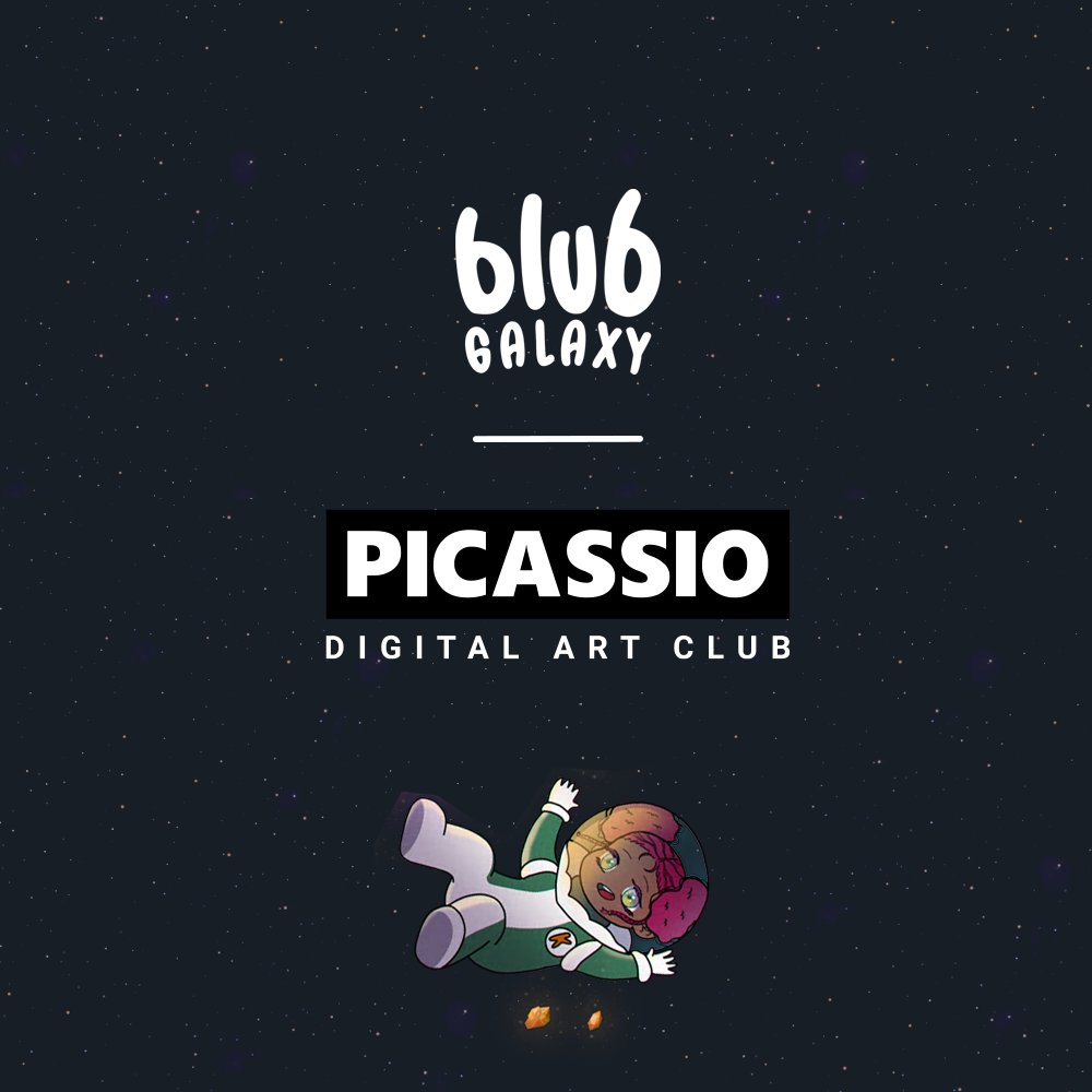 Hello Space Travellers, we are happy to announce our new partnership. 

🔥 <a href="/PicassioArtNFT/">Picassio CNFT Art Club</a> x <a href="/blubgalaxy/">Blub Galaxy CNFT</a> 🔥

Everyone holding a Picassio NFT is whitelisted for Blub Galaxy #CNFTdrop on 9th June 😍

More info on our discord.

#CNFTs #CNFT #CNFTCommunity #CardanoNFT