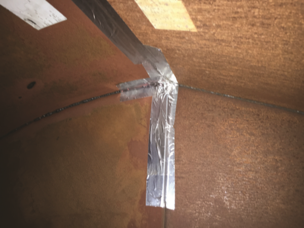 Did you know, leaks inside of a kitchen grease duct are the number one cause of commercial kitchen fires? "Hunny, grab the duct tape."  #BadBuild #badchoice #quickfix #badfix #duravent #hartandcooley