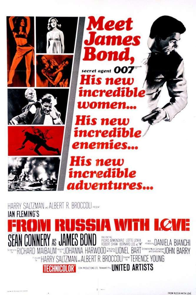 From Russia with Love was released on this day 58 years ago (1964). #SeanConnery #PedroArmendáriz - #TerenceYoung mymoviepicker.com/film/from-russ…