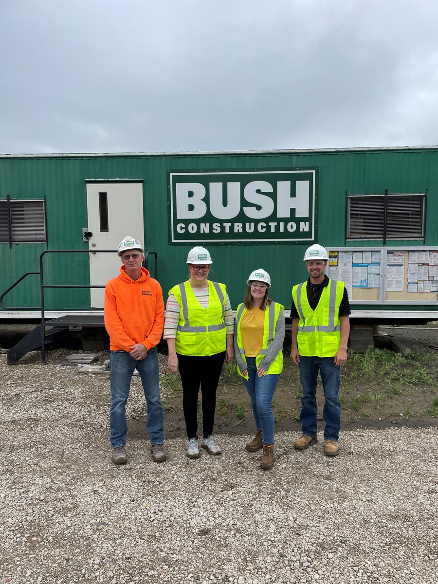 This week we welcomed two exceptional team members. We'll tell you more about Meghan and Jackson soon! Today, they toured job sites and met the field crew as part of their #employeetraining.