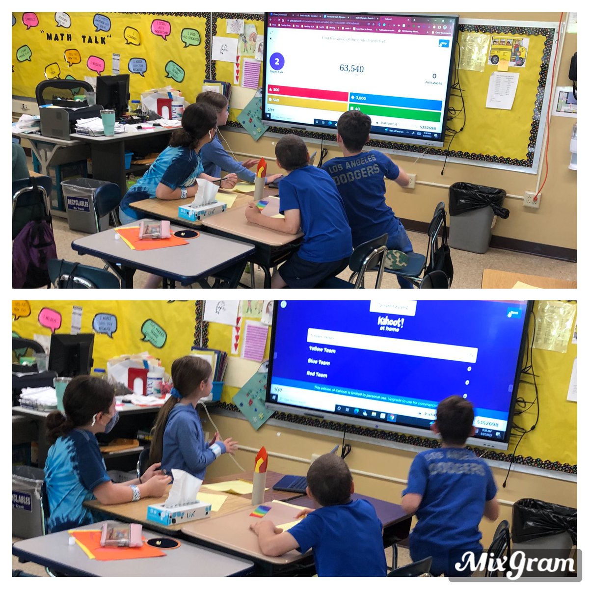 Had such a wonderful day organizing Math Olympics <a href="/NavesinkSchool/">Navesink School</a> today! Ss participated in 4 different math activities including Estimation Clipboard, Guess My Number, BINGO, and Kahoot! Congratulations to the Blue Team, our overall winners! 🥇✖️➗➕➖🥇#NavesinkLeads #MTPSPride