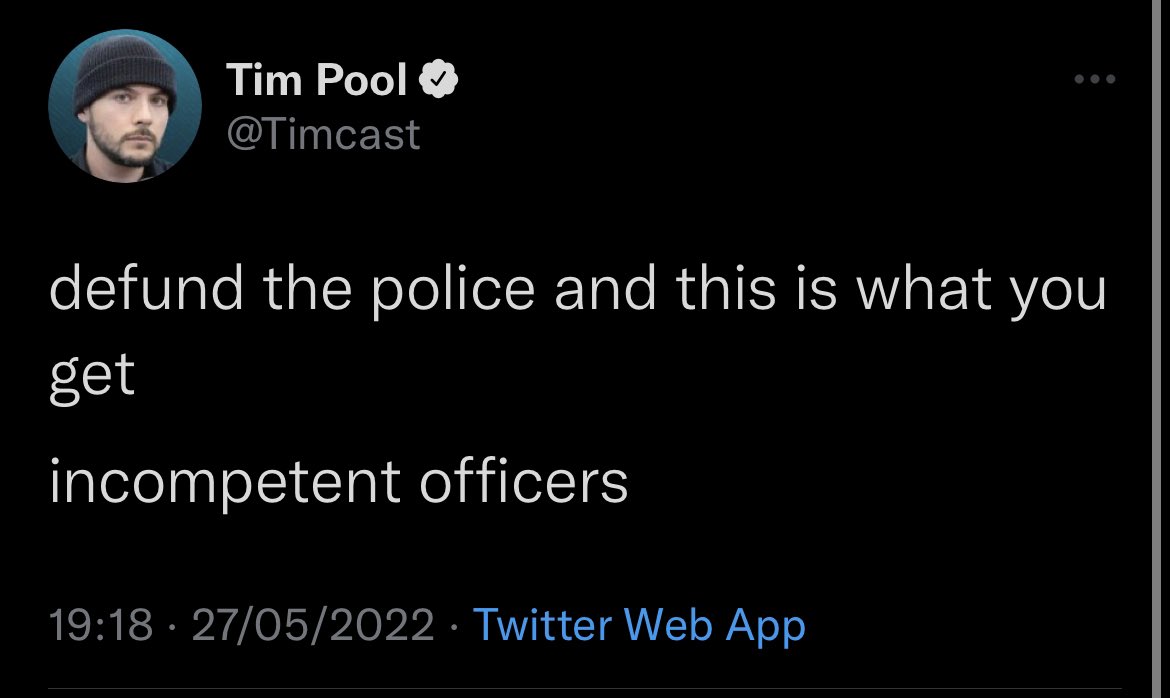 stak Ugle Perennial Majority Report on Twitter: "@Timcast Tim Pool is a lying coward  https://t.co/hITBODmkas" / Twitter