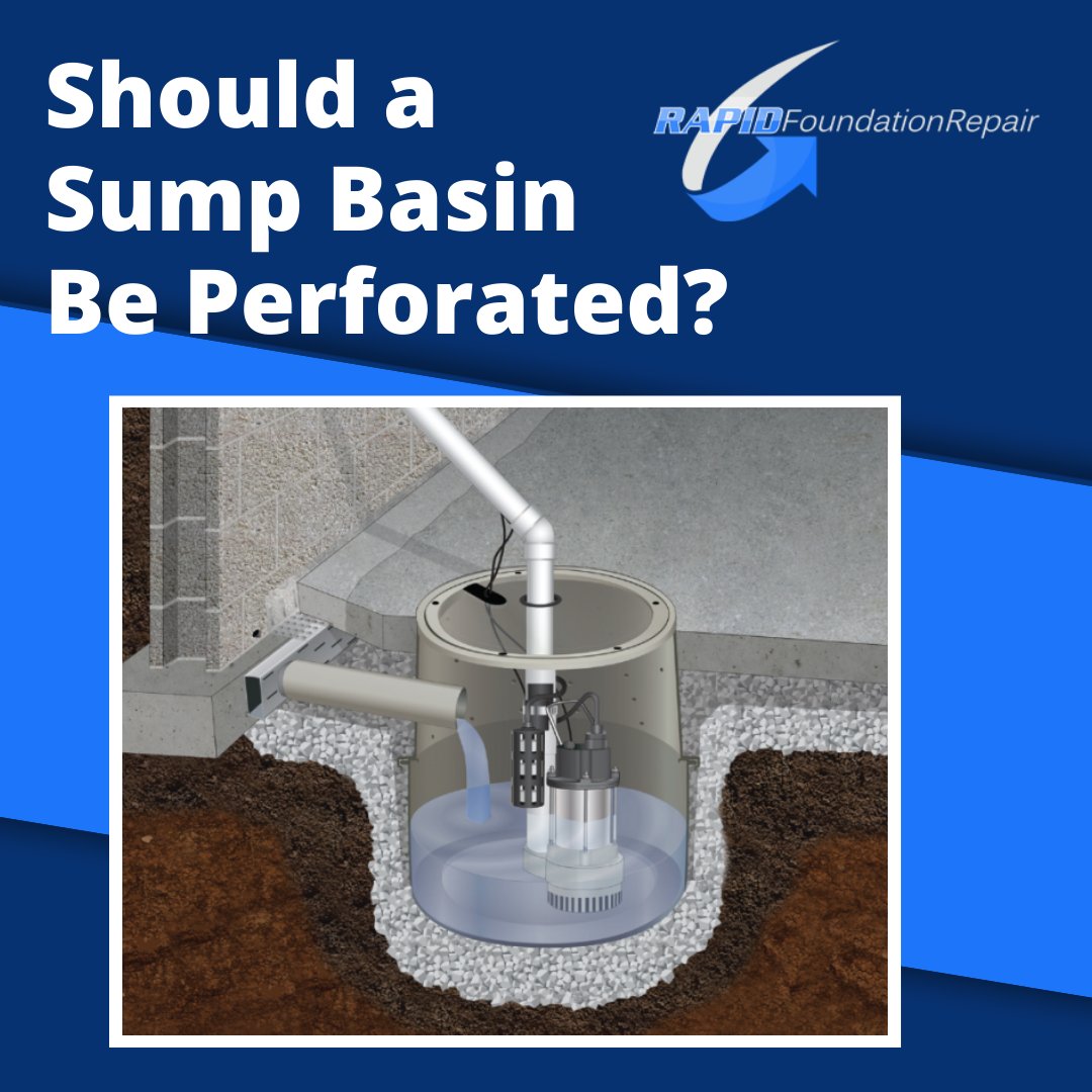 rapidfoundatio1's tweet photo. Why is a sump basin perforated, and is it even necessary? 

Learn more about perforated sump pumps in our newest blog: https://t.co/tQraPeo7yD https://t.co/rqHOAuLS3R