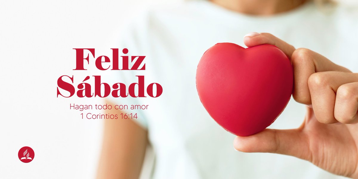 Hagan todo con amor. 1 Corintios 16:14
Que disfrutes este Sábado.

#felizsabado #hazloconamor #amor