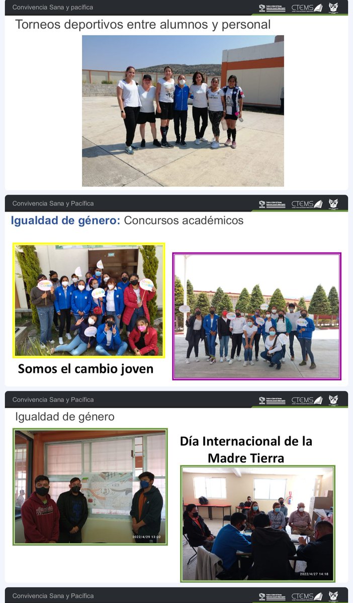cecyte_del's tweet photo. En el Plantel se promueven las buenas prácticas de derechos humanos, igualdad de género, así como de inclusión y no discriminación entre alumnas y alumnos.
#LaEducacionEsUnDerecho 
#CTEMS2022 https://t.co/gXic7zni81