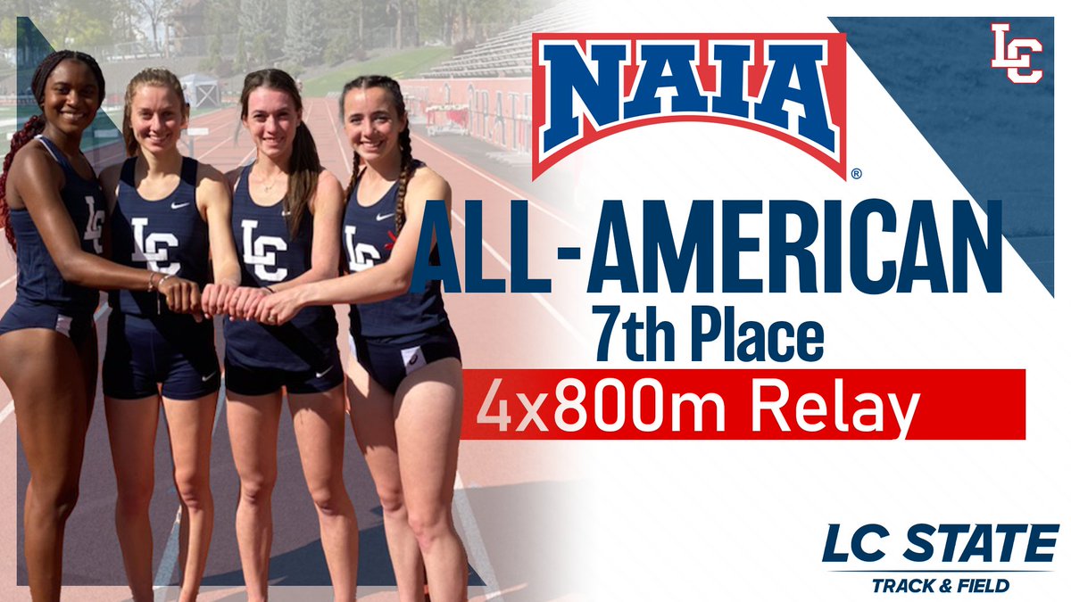 Emily Adams, Rylee Brown and Maja Plaznik wrap up their careers as All-Americans! They teamed up with Geraldin Correa to finish 7th in the 4x800m relay!