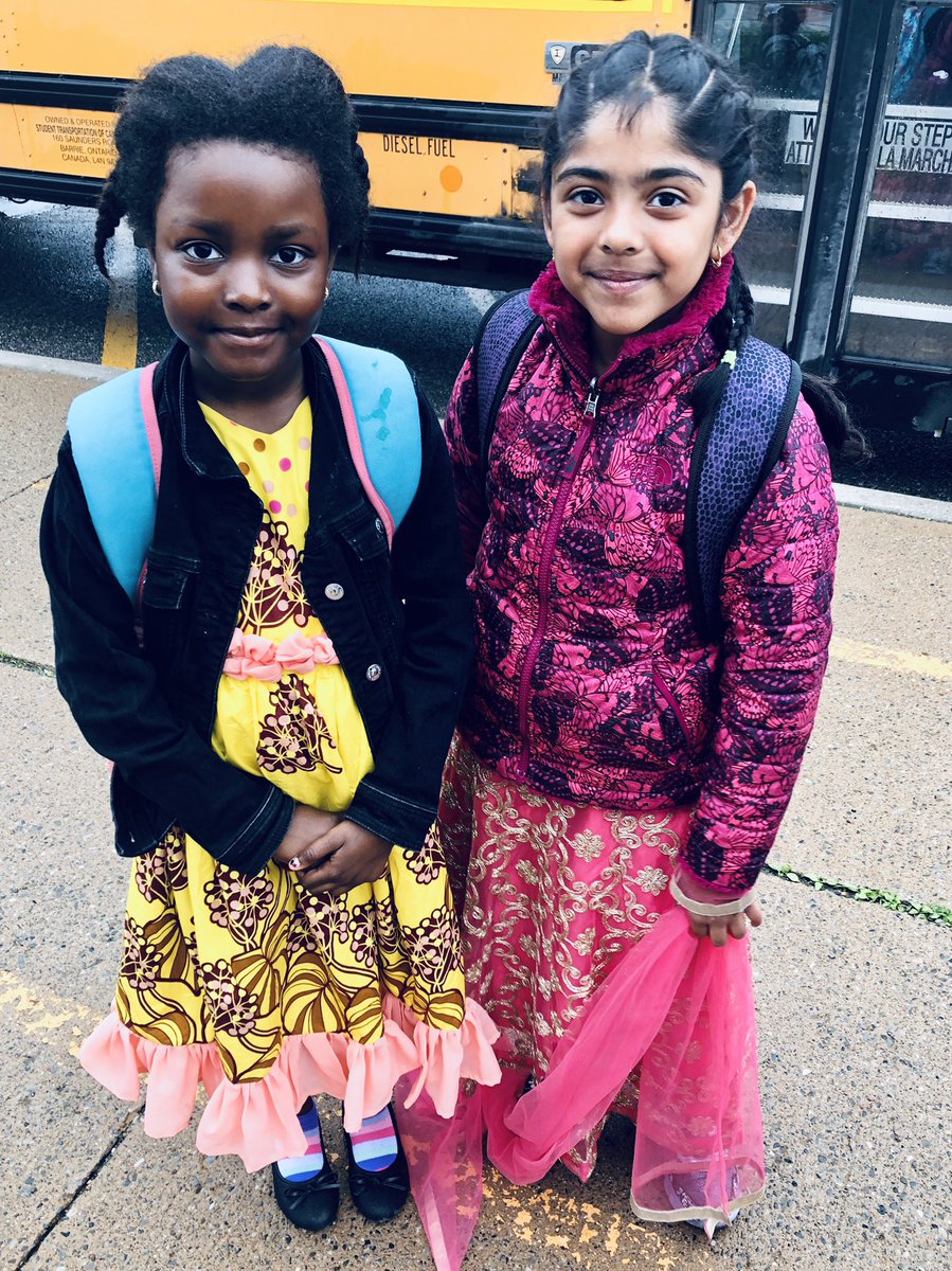 When Grade 1 students <a href="/RedWillowPS/">Red Willow PS</a> tell you how beautiful they feel in their cultural attire - you take a picture.

The confidence and pride they were  showing me during morning entry was the highlight of my day.