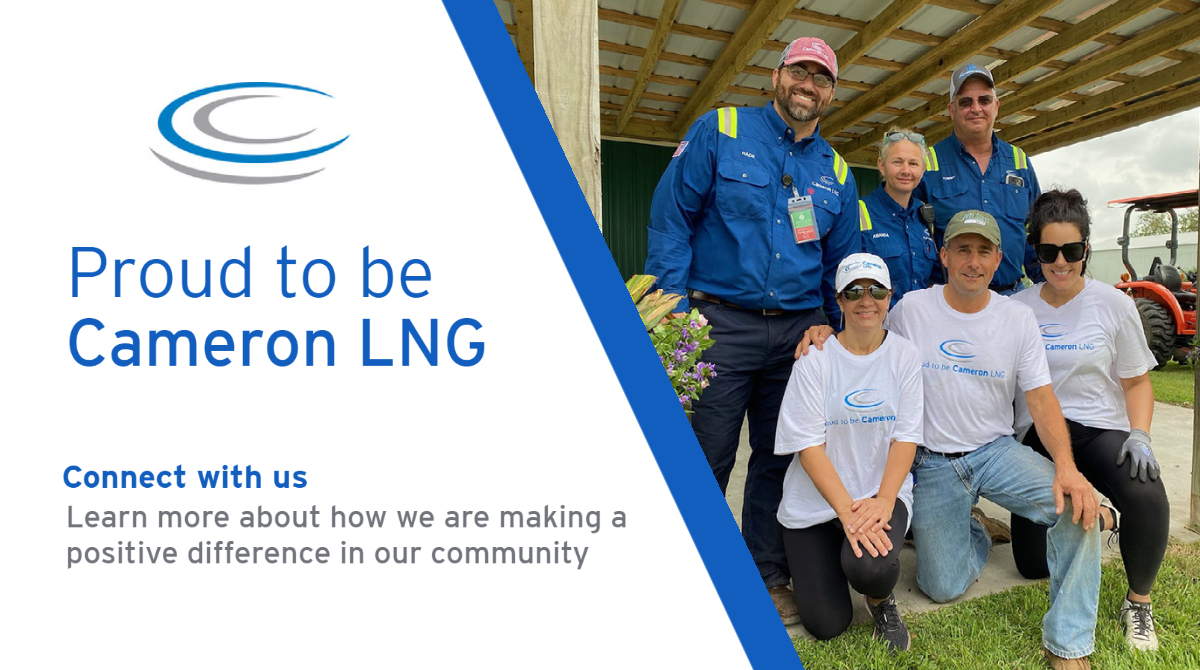 Cameron LNG (@cameron_lng) on Twitter photo Cameron LNG recently partnered with <a href="/SempraInfra/">Sempra Infrastructure</a> for a beautification project at Hackberry Cemetery. Together, we planted 50 trees to help restore the grounds damaged by Hurricane Laura. #ProudToBeCameronLNG Learn more: youtu.be/5ZsmVyfaMPU Cameron LNG recently partnered with <a href="/SempraInfra/">Sempra Infrastructure</a> for a beautification project at Hackberry Cemetery. Together, we planted 50 trees to help restore the grounds damaged by Hurricane Laura. #ProudToBeCameronLNG Learn more: youtu.be/5ZsmVyfaMPU