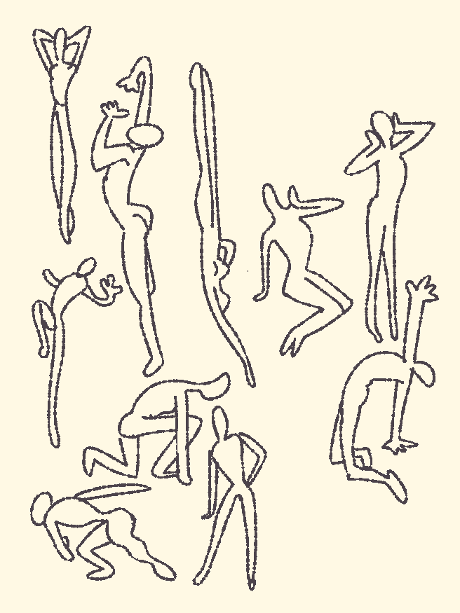 those ones above are 5 and 7 min poses these are 30 sec ones 