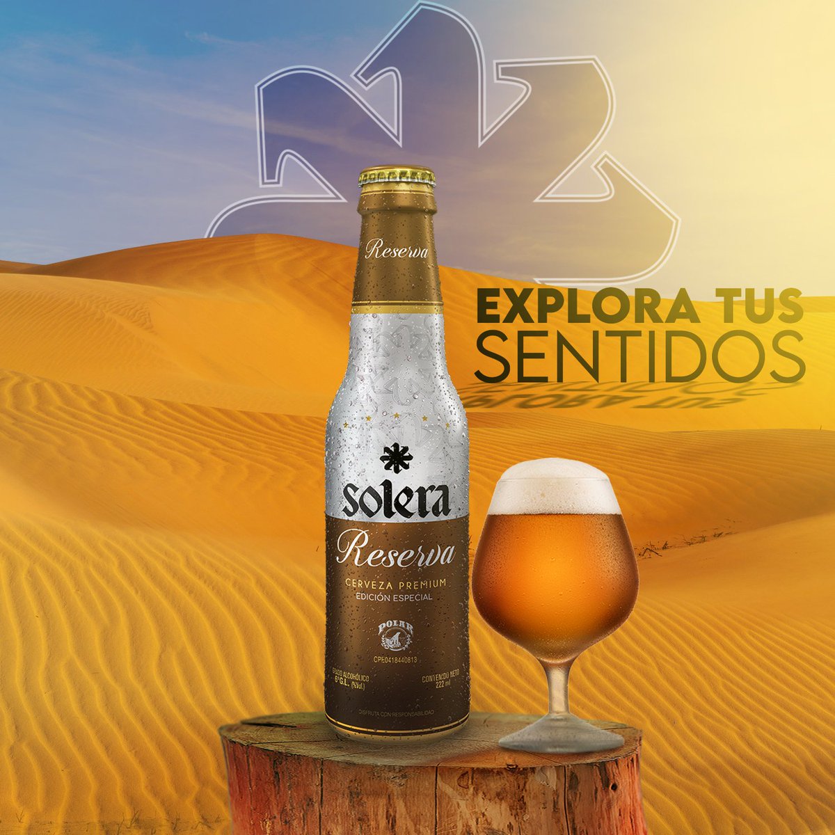 SoleraPremium's tweet photo. Viaja a través de tus sentidos hacia una experiencia única con la cerveza Premium de Venezuela: Solera Reserva. https://t.co/jCCuGD1e9l