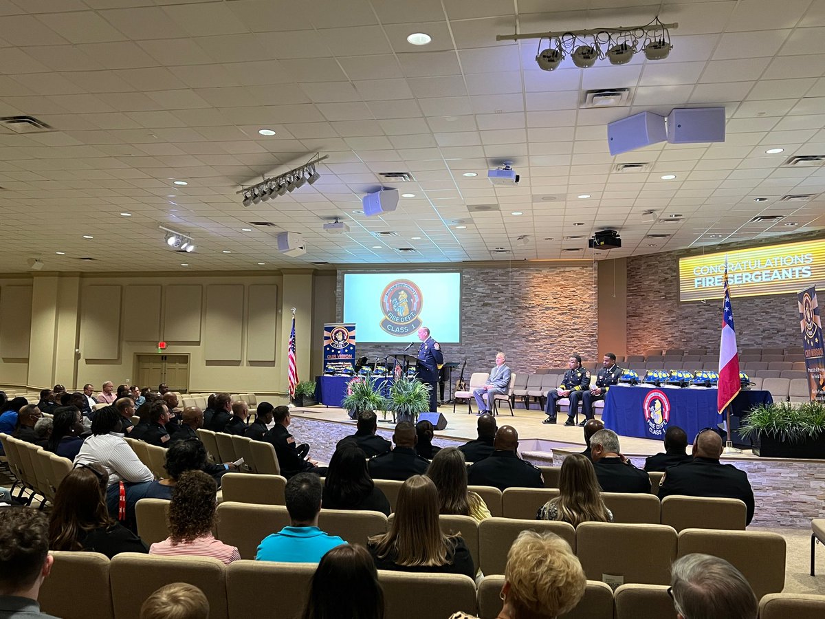 MaconBibbCounty's tweet photo. We’re celebrating the Fire Department’s newest Sergeants with a Promotion Ceremony at Mikado Baptist Church. #ForwardTogether #TeamMaconBibb #PublicSafety https://t.co/Qdf706sGfL