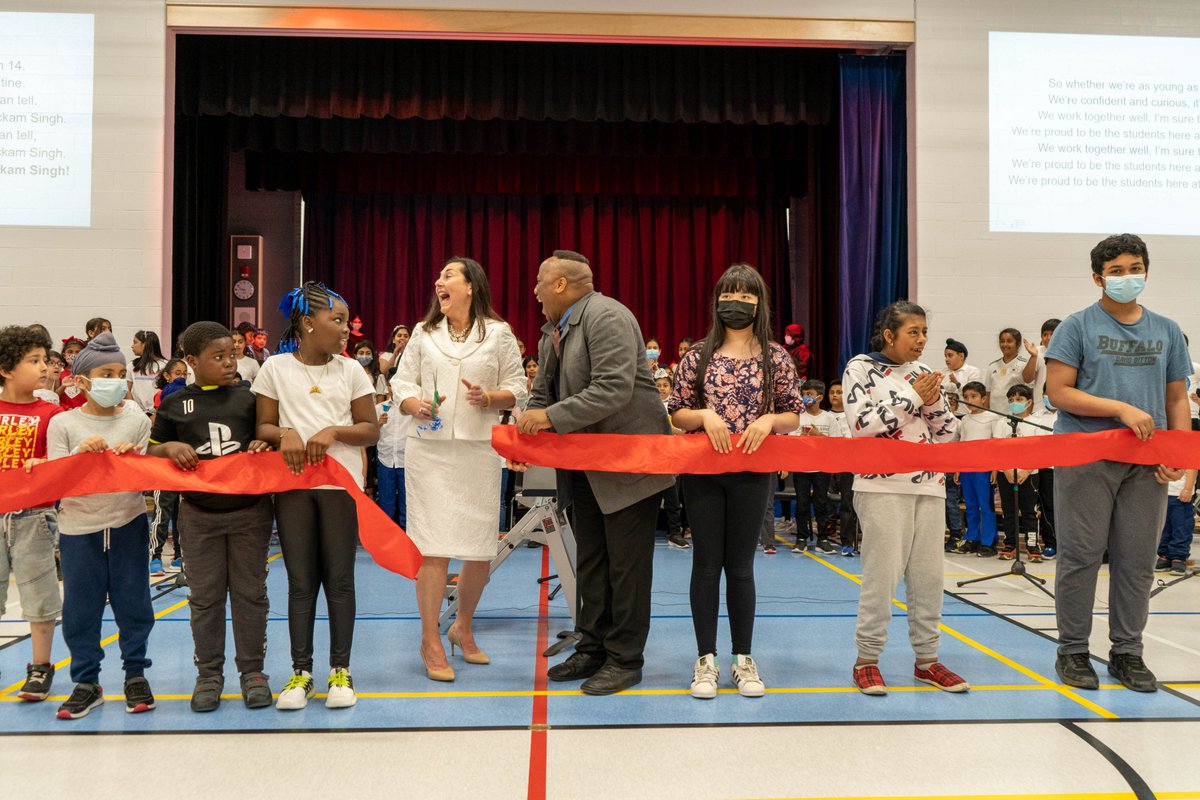 PeelSchools's tweet photo. Such a wonderful day celebrating the official school opening of @PteBuckamSingh yesterday! Laughter, music, and dance filled the room and hearts of everyone present. We can't wait to see how your school will flourish!❤️ https://t.co/XWciVISt4Y
