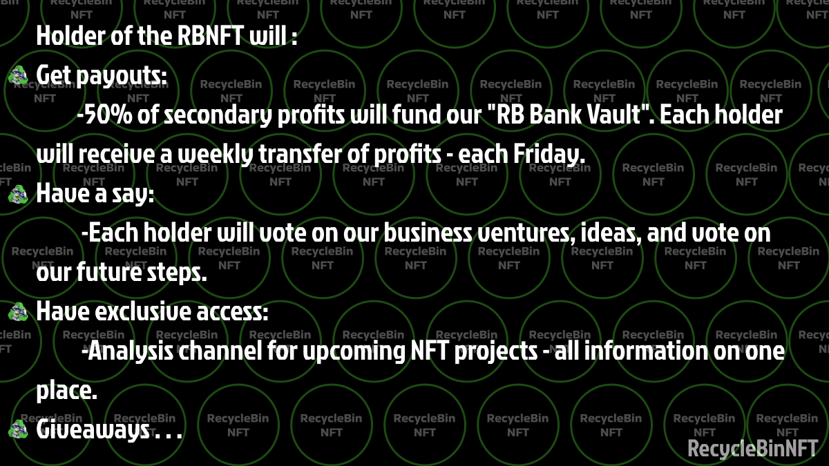 RecycleBinNFT tweet media