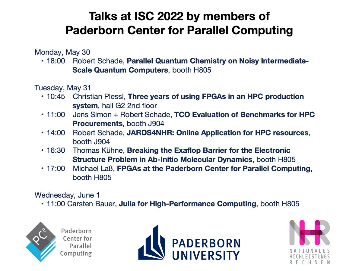 Paderborn Center for Parallel Computing (PC2) tweet media