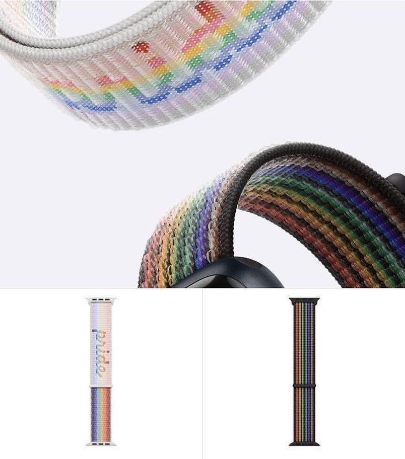 AskSmartphones's tweet photo. ¡SON BELLÍSIMAS!🤩
Apple ha presentado nuevas correas para el Apple Watch con diseño inspirado en el orgullo LGBT+.
#Apple #appleevent #AppleWatch #viral #Like https://t.co/nlu7sHvW3s