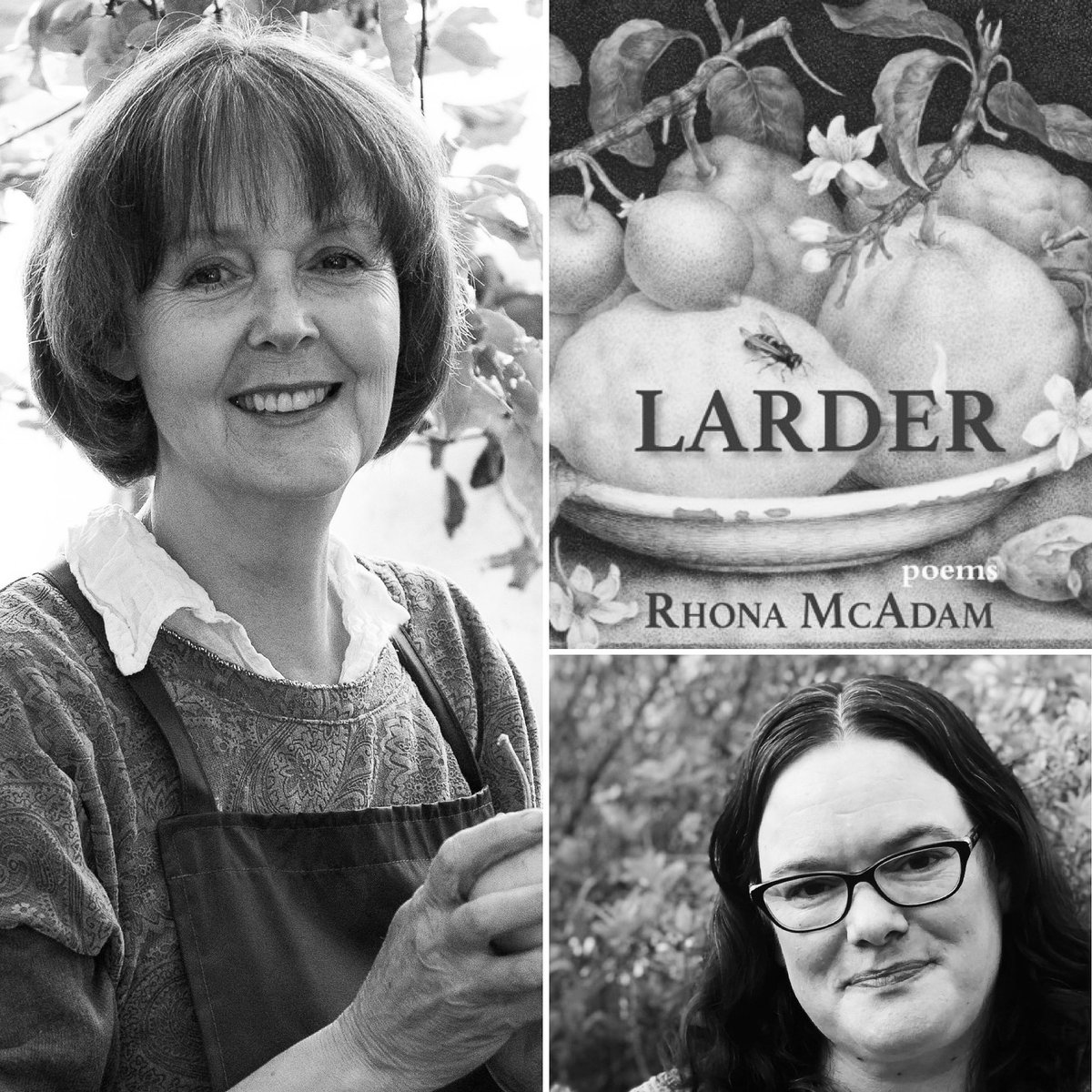 🍂Friday Night Poetry🍂

TONIGHT! <a href="/russellbooks/">Russell Books</a>, we’ll enjoy:

Feature Poet: Rhona McAdam
Poetic Opener: Catherine St. Denis

Doors open at 7:00PM PDT
Program begins 7:30

Open Mic

Good Company

Masks Encouraged

planetearthpoetry.com

🌻Poetry: Full Menu Offerings.🌻

#poetry