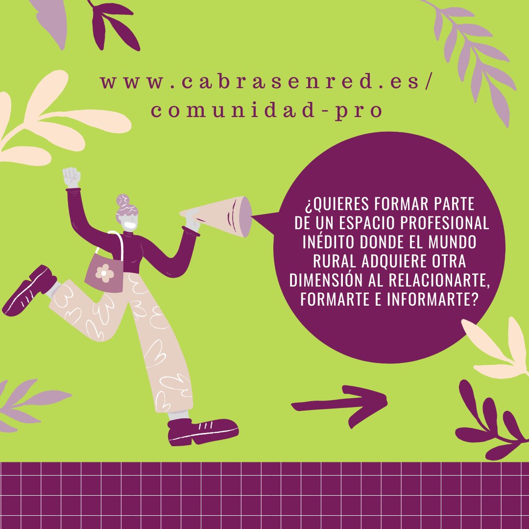 cabrasenred's tweet photo. ✅Inscríbete a través de este enlace para
disfrutar de todos los servicios comunes de
Rural Citizen Pro, pero también de los espacios exclusivos de la Comunidad Como una Cabra.

https://t.co/UHFZKwafVe
(Periodo gratuito de 14 días) https://t.co/PKKQTXXJOa