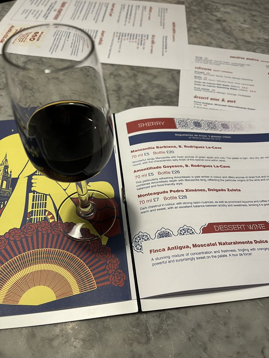 Amazing tasty Tapas at <a href="/alioliuk/">Alioli</a> &amp; they’ve only got the amber nectar that is Pedro Ximénez. @TouchwoodTweets #Solihull