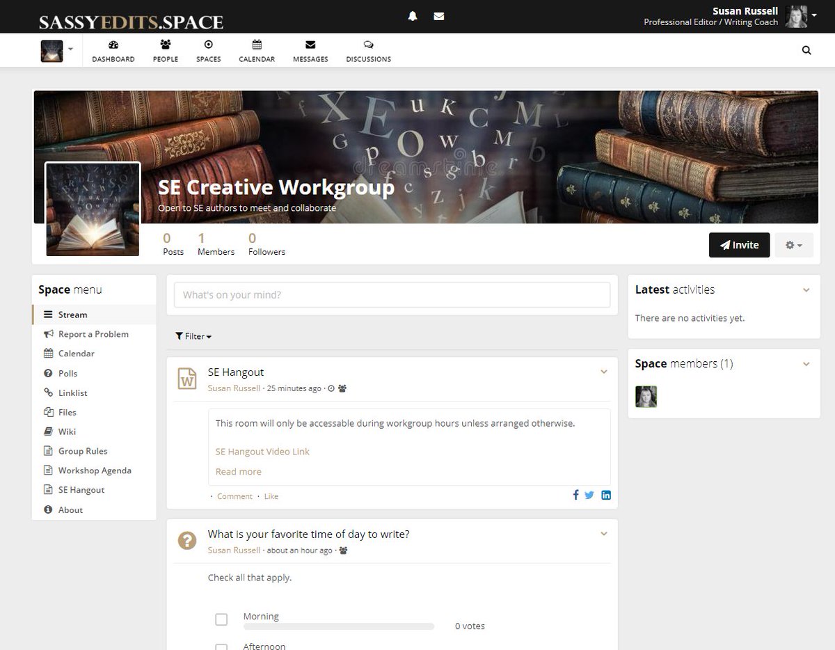 susyq918's tweet image. The first round of Workgroup invites just went out. No rush and if anyone else wants an invitation, just let me know below!