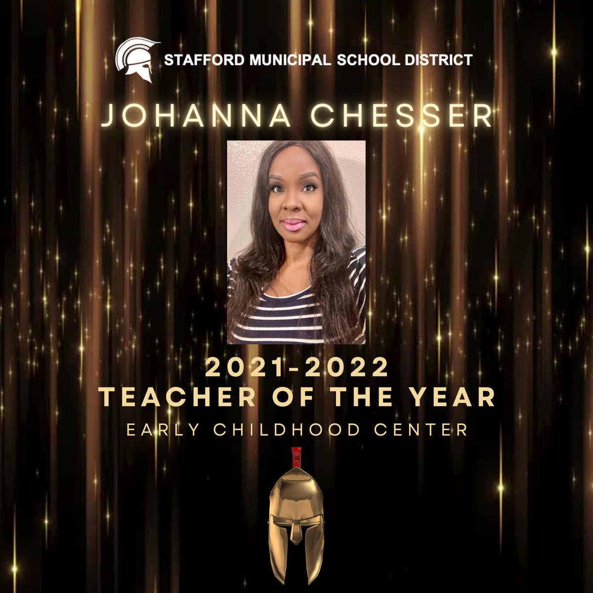 StaffordMSD's tweet image. SMSD STAFF NEWS: What a year! Congrats to Teacher of the Year Ms. Johanna Chesser and Rookie Teacher of the Year Ms. Endia Hedgepeth from @SMSDECC for all of their incredible contributions on campus during the 2021-22 school year. #SMSDTeachers #StaffordTX #SMSDECC