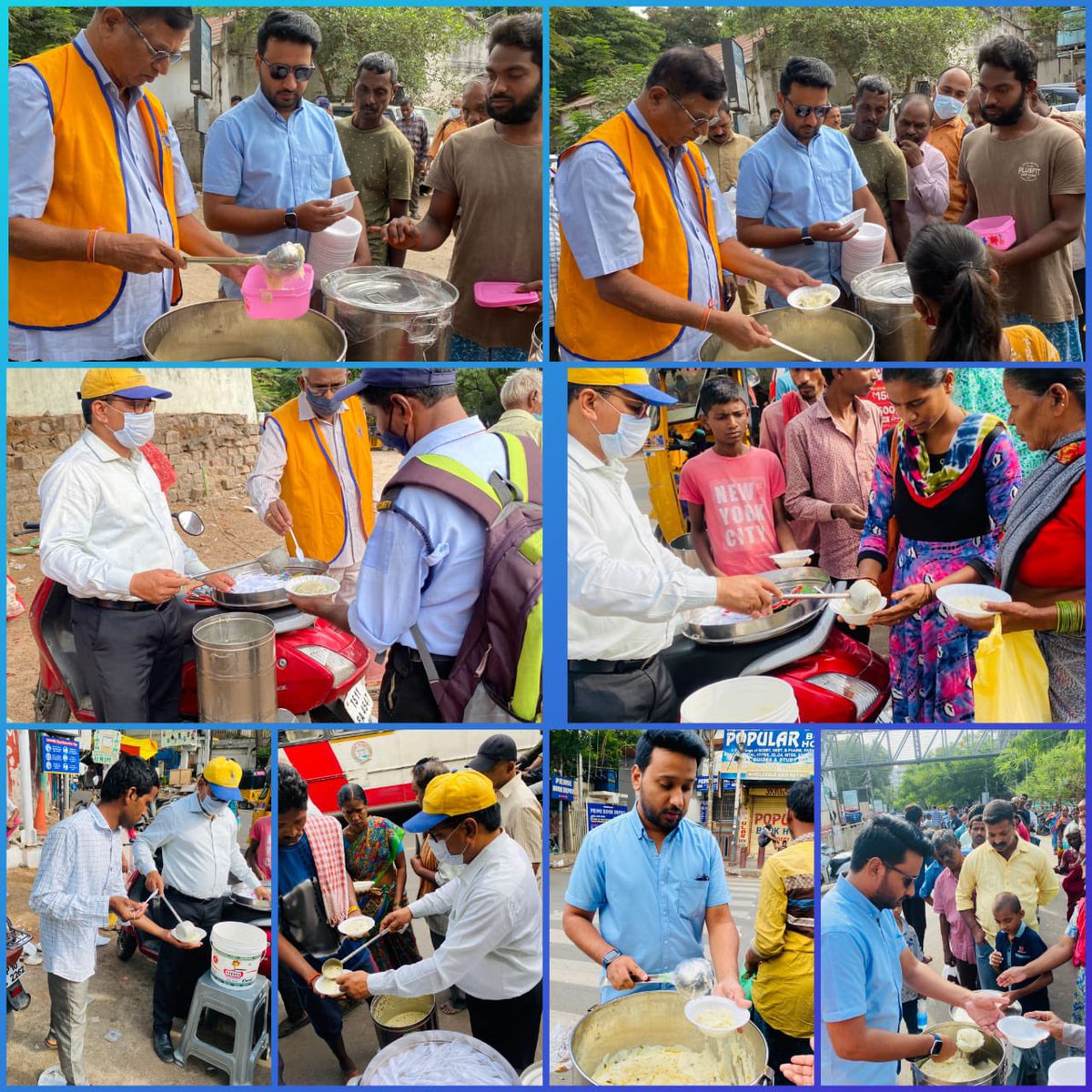 lcidistrict320b's tweet photo. *Served Breakfast* Sponsored by *Lion* *K* *Yadav Reddy* on the occasion of his *Marriage Anniversary* 💐💐, through *Lions Club of* *Secunderabad* *Vikrampuri* .
Lions Clubs International
#lcidistrict320b #servewithempathy #WeServe @lionsclubs https://t.co/MFh1Vbly54