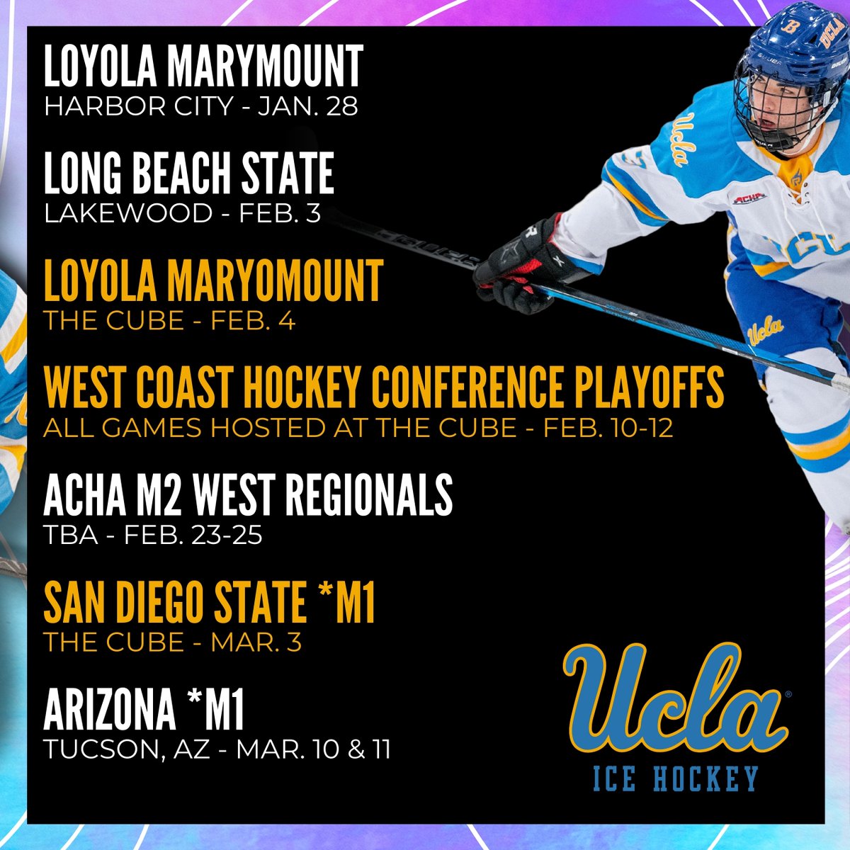 UCLA Ice Hockey tweet media