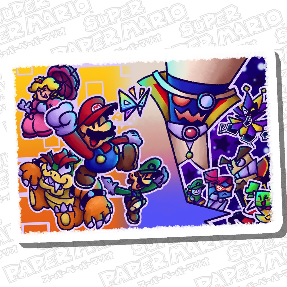 Super Paper Mario tweet media