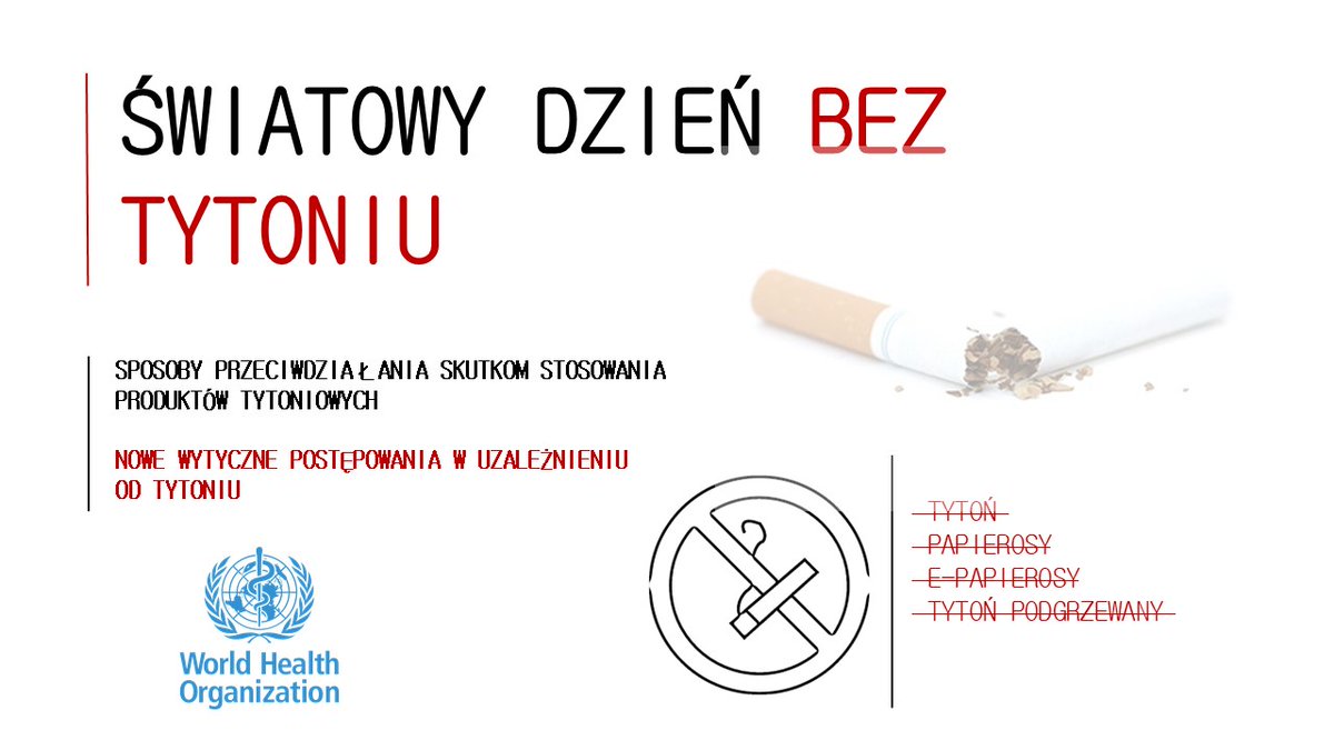 Z okazji #ŚwiatowyDzieńBezTytoniu w dn. 30 maja 2020 r. o godz. 14.00 zapraszamy na konferencję prasową „Sposoby przeciwdziałania skutkom stosowania produktów tytoniowych". 
pap-mediaroom.pl/node/543184