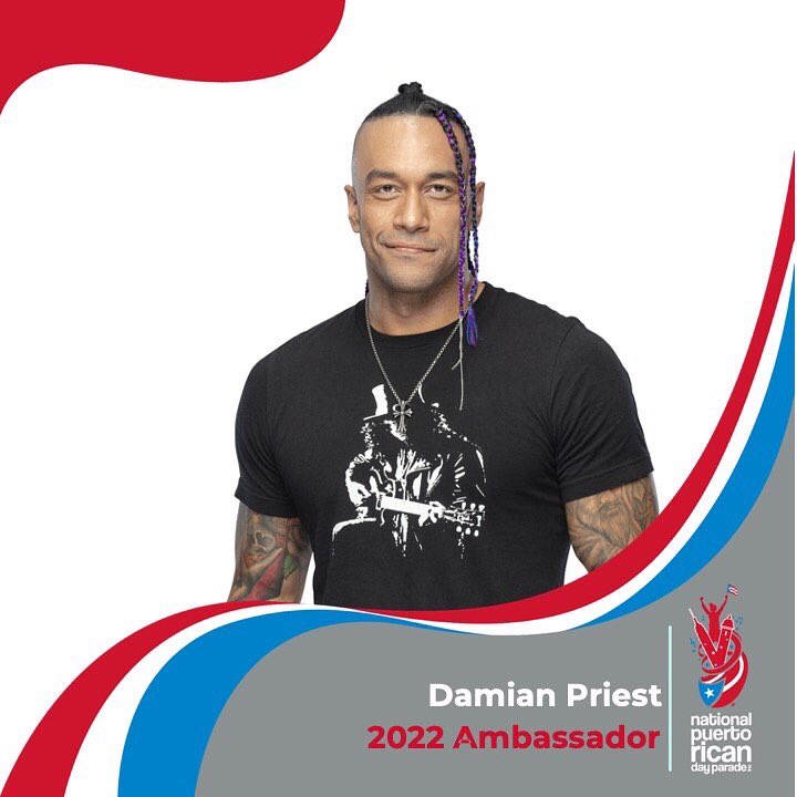 PRparadeNYC's tweet image. We continue with our announcements of 2022 honorees for the June 12 #NPRDP.
 
Rising Star: Didi Romero
Rising Star: Luis Figueroa 
Ambassador: Damian Priest
Ambassador: PJ Sin Suela

#PRParade #WEPA #OrgulloBoricua

@didiRomero_8 @iamluisfigueroa @archeroinfamy @pjsinsuela
