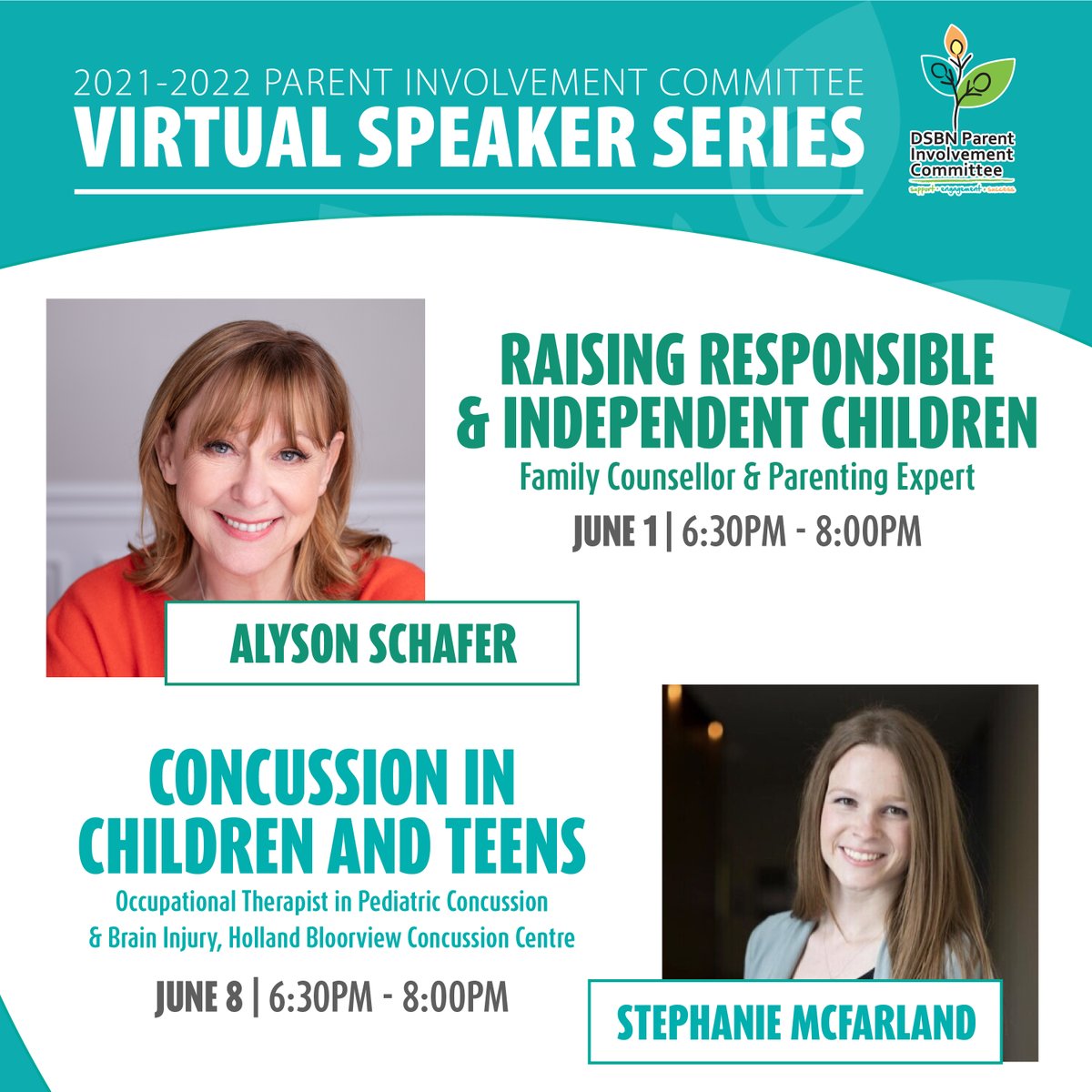 District School Board of Niagara (@dsbn) on Twitter photo 2 completely different topics, both incredibly important. <a href="/alysonschafer/">Alyson Schafer</a>👨👨👧👧 + <a href="/stephmcfarland_/">Steph McFarland</a>🧠 (@KidsConcussion <a href="/HBKidsHospital/">Holland Bloorview</a>) will share valuable, expert knowledge and advice within their respective topics. In-depth presentation info and registration 🔗dsbn.org/PIC/speakerser… 2 completely different topics, both incredibly important. <a href="/alysonschafer/">Alyson Schafer</a>👨👨👧👧 + <a href="/stephmcfarland_/">Steph McFarland</a>🧠 (@KidsConcussion <a href="/HBKidsHospital/">Holland Bloorview</a>) will share valuable, expert knowledge and advice within their respective topics. In-depth presentation info and registration 🔗dsbn.org/PIC/speakerser…