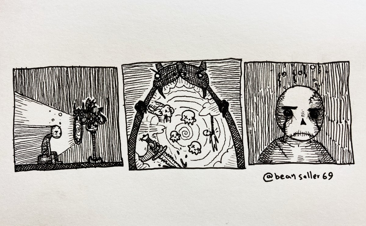 💀 WEBCOMIC #3 WILL BE AIRDROPPED TO ALL MY HOLDERS THIS MONDAY! If you are not a holder yet, there are FOUR HOURS left on my current auction! 

Also, lmk if you have any feedback for the comic strip. Is it something y'all want to see more of? Also I don't have a name yet... 🫘