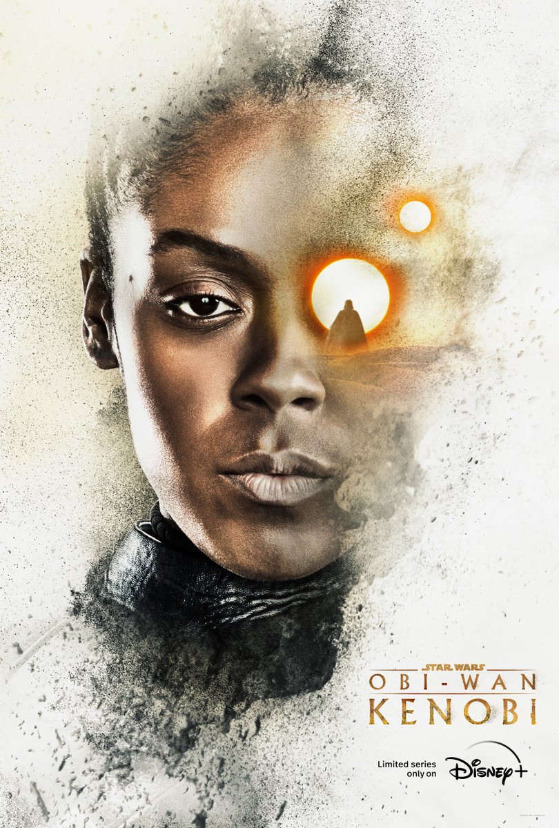 DisneyPlus's tweet photo. New character posters from @ObiWanKenobi have arrived. #Reva #GrandInquisitor https://t.co/8AUfdokVXE