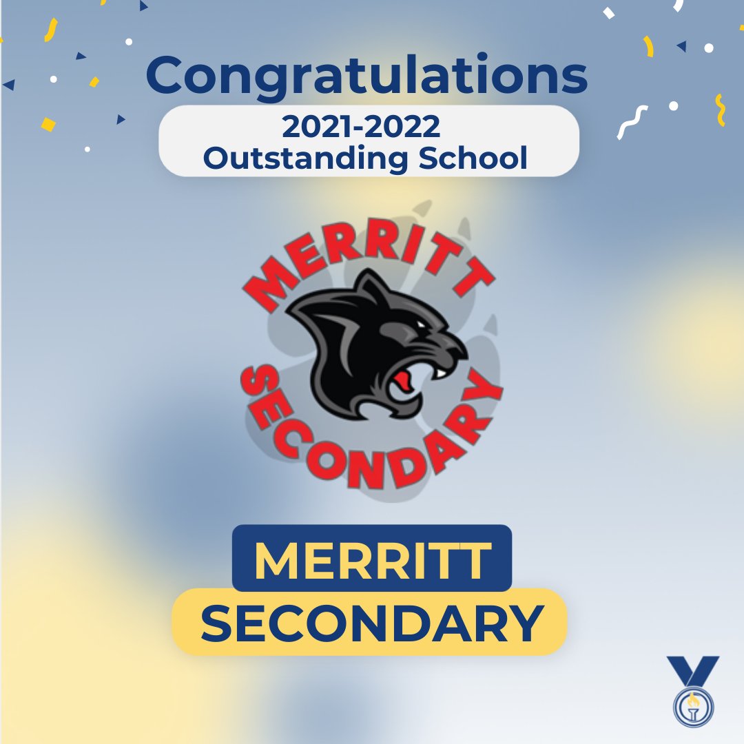 It's our pleasure to present our second Outstanding School Award to Merritt Secondary! 🎉

Click here to watch Merritt Secondary's video: youtu.be/hxcZuRsErqc

Congratulations <a href="/MSSpanthers/">Merritt Secondary</a> on this well-deserved win!