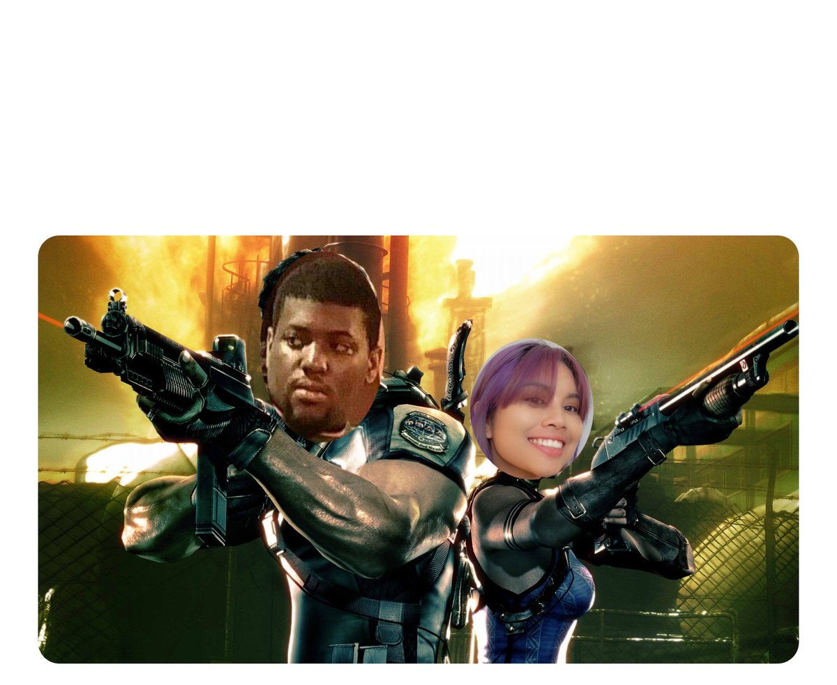 ShinTheLegend's tweet photo. Just to let everybody know it has been confirmed June 16th @dfrancTV and myself We'll be teaming up in RE5. WE GON DIE ALOT!!! 😆 🤣 😂 https://t.co/YzwM0U79iZ