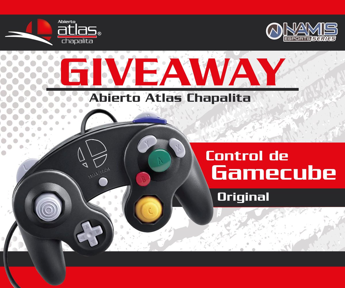 Si el <a href="/AtlasFC/">Atlas FC</a> queda campeón este domingo, estaremos rifando otro control de GC Original!

Solamente tienen que 
1. Seguir a <a href="/NamisEsports/">Namis Esports</a> 
2. Retweetear este post 
3. Etiquetar a un@ amig@

El ganador será anunciado antes del top 8 del Abierto Atlas por Twitch.tv/NamisEsports