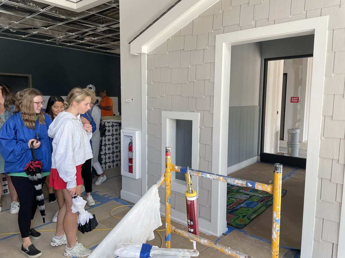 FTSUPT's tweet photo. Thank you to Ft Thomas Coffee and Ft Mom’s Club for including our students in the design discussions and tour of the new space.  It is going to be an incredible addition to our community @AhrenWagner  @FTSchools https://t.co/wZl9zFKA0R