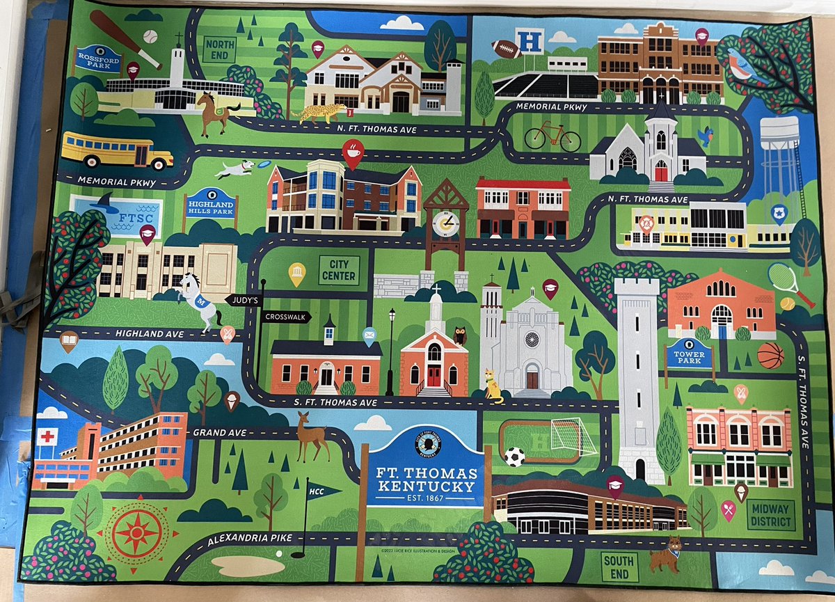 FTSUPT's tweet photo. Thank you to Ft Thomas Coffee and Ft Mom’s Club for including our students in the design discussions and tour of the new space.  It is going to be an incredible addition to our community @AhrenWagner  @FTSchools https://t.co/wZl9zFKA0R