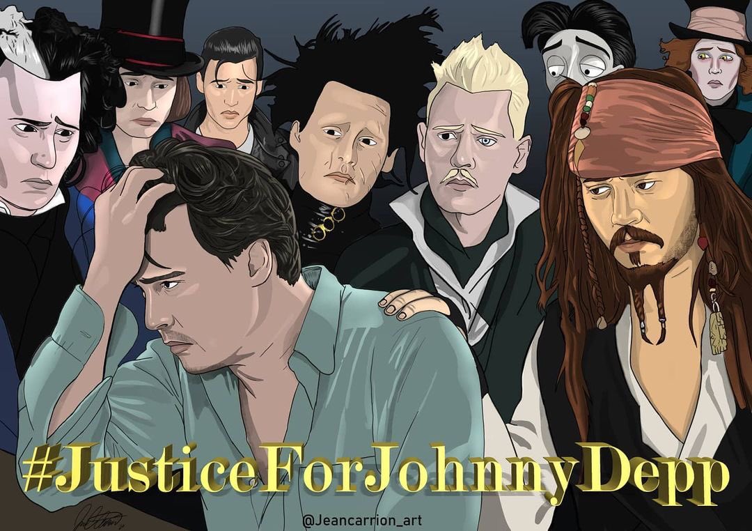 per_giustizia's tweet photo. In Italia sono le 22.15, qua facciamo la nottata pur di sapere, tanto siamo abituati con Sanremo 😂#JohnnyDepp #Standwithjohnny #JusticeForJohnnyDepp https://t.co/TP6Z78Avcr