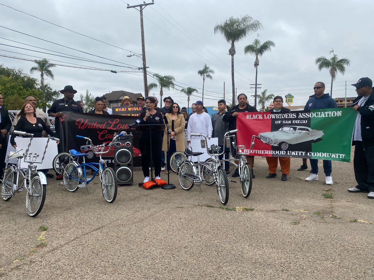 In solidarity with the United Lowrider Coalition to Repeal National City’s No Cruising Ordinance.  It’s time to remove this antiquated racist ordinance.