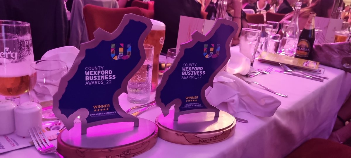 Well done to McGraths QS Consultancy for winning two awards in County Wexford Business Awards