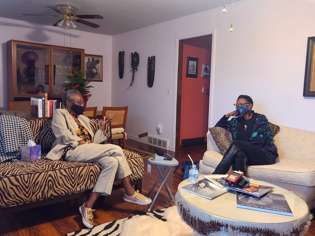 benfelder_okc's tweet photo. Willa Johnson, the first Black woman to serve on the Oklahoma City council, died in her sleep overnight Thursday. She was 83.

I had a chance to record a conversation between her and Councilwoman @NikkiNiceOKC and Commissioner @CarrieBlumert last year. Stunning stuff. https://t.co/YZEB5HPjJ2