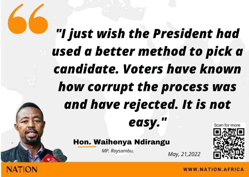 A lose for azimio
#igatheisfraud
<a href="/AzimioUmoja/">Azimio La Umoja</a> <a href="/StateHouseKenya/">State House Kenya</a> <a href="/RailaOdinga/">The Raila Odinga Amolo Foundation</a>